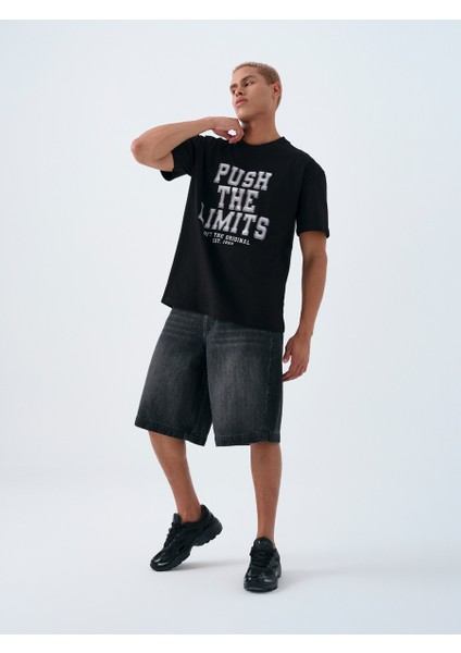 Loose Fit Erkek Tshirt K.kol