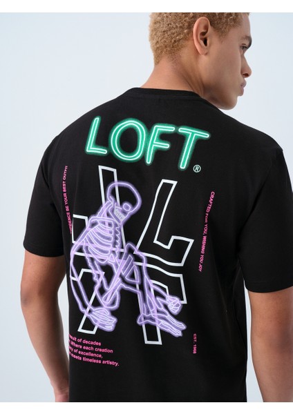 Loose Fit Erkek Tshirt K.kol