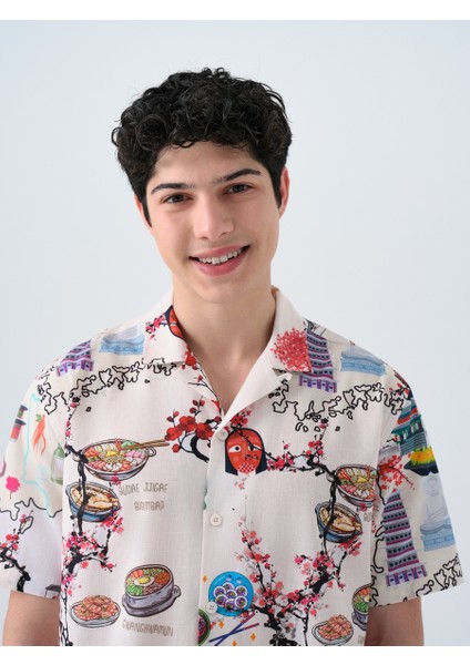 Relax Fit Erkek Gömlek K.kol fırsatları