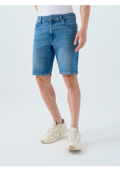 Slim Fit Erkek Şort