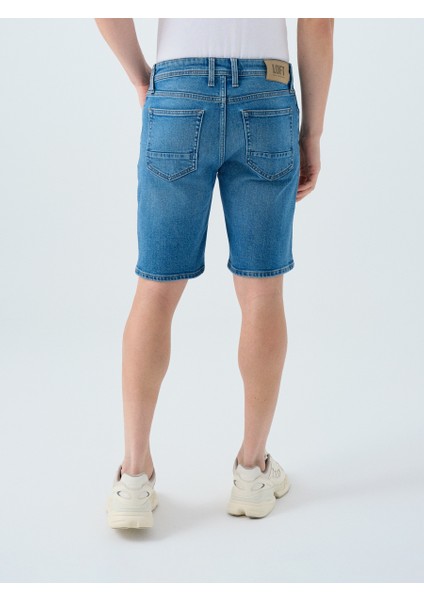 Slim Fit Erkek Şort