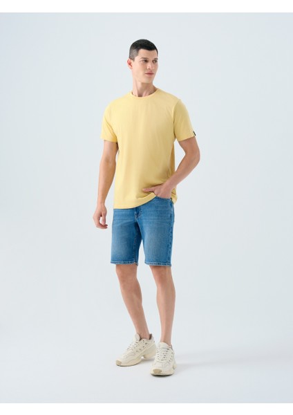 Slim Fit Erkek Şort