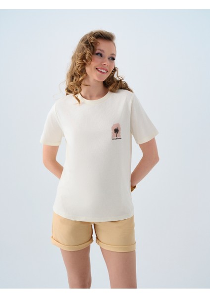 Regular Fit Kadın Tshirt K.kol