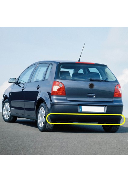 Vw Polo 2002-2005 Arka Tampon Alt Eki Spoyleri 6Q6807521
