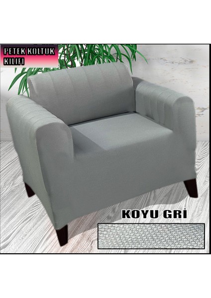 Petek Kumaş Tekli Koltuk & Berjer Koltuk Kılıfı
