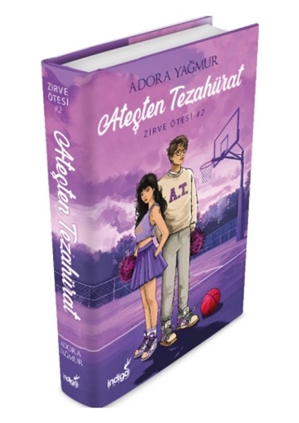 Indigo - Ateşten Tezahürat - Adora Yağmur Ciltli ve Futbolun Yıldızları Kitabı 9786058457409