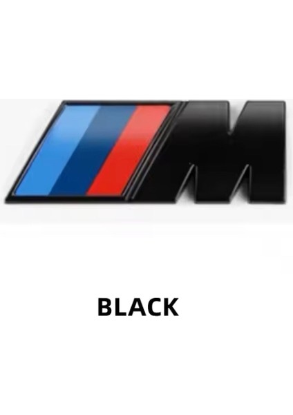 Yan Çamurluk ve Bagaj Abs M Logo Rozet Amblem (4,5 mm - 1,5 mm Gümüş)