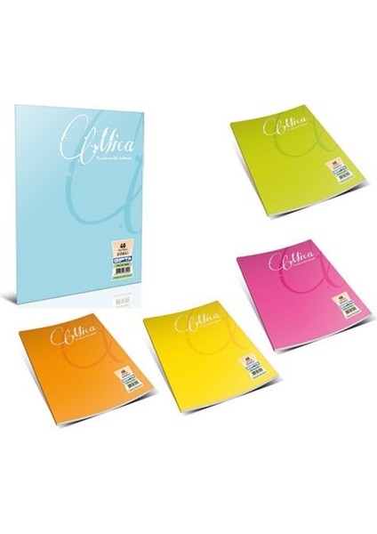 Mica 40 Yaprak A4 Pp Kareli Defter - 4 Adet