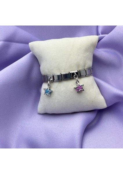 Çelik Charm Bileklik