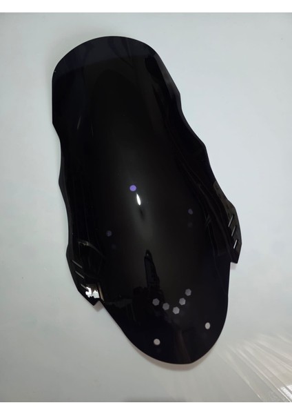 Rks Newlight 125 Siperlik Ön Cam 2021-2022 Model 65CM Siyah Renkli 4mm Pro Modele Uymaz