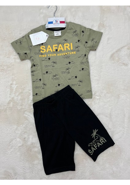 Safari Şortlu Erkek Ikili Erkek Takım