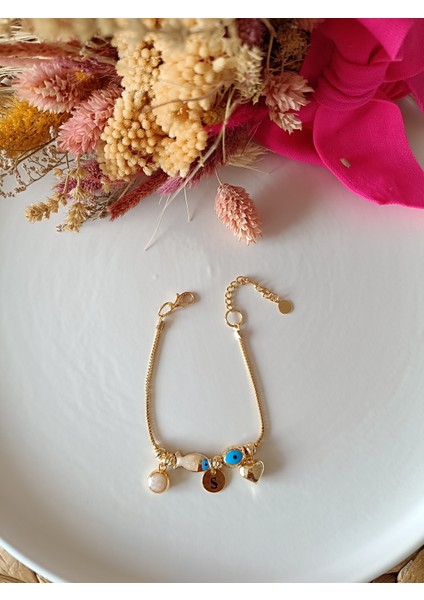 Balık Detaylı Harfli Charm fiyatları