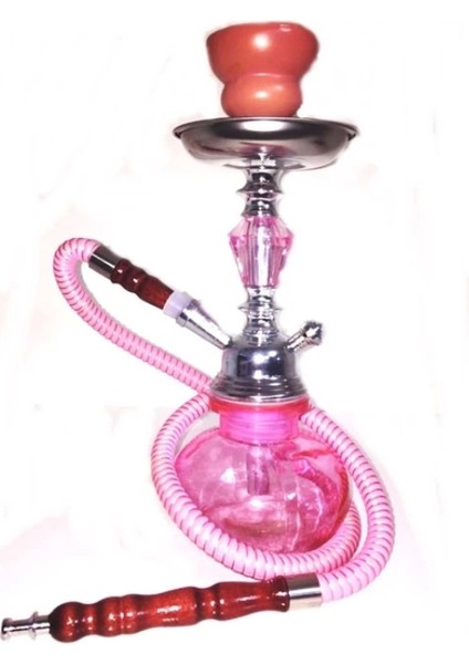 Küçük Boy Nargile Takımı - Pembe