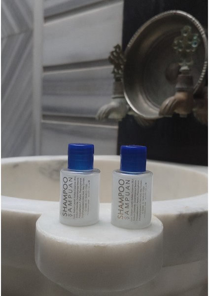 50 Adet Mini Otel Tipi Şampuan Shampoo 30 ml