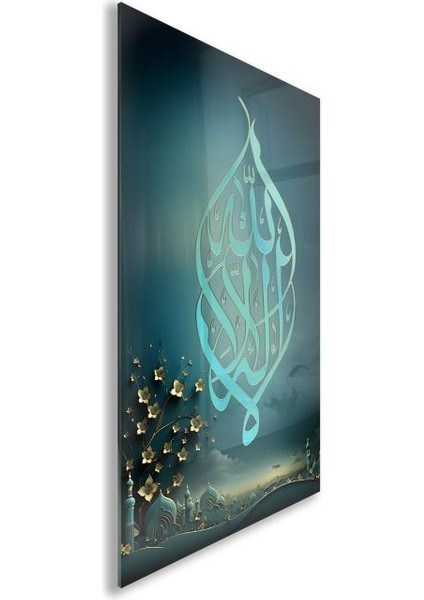 Dini Cam Tablo - Yatay Hat Sanatı - Dini Motif 02-029 fiyatları