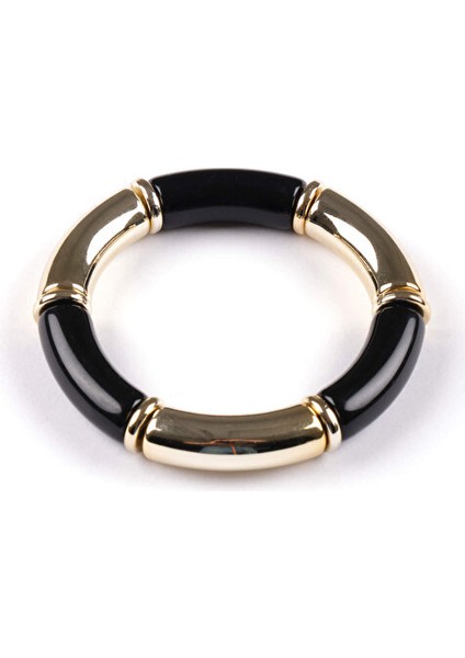 Kemik Gold Detaylı Lastikli Bileklik S25BLK017