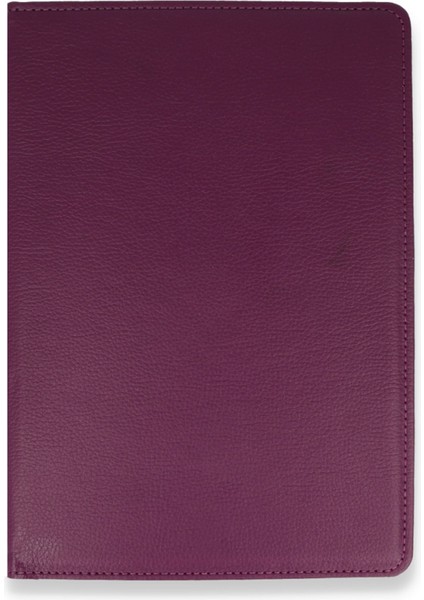 Huawei Mediapad T5 10 Kılıf 360 Tablet Deri Kılıf - Mürdüm 11