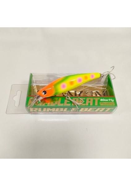 Rumble Beat 80F 80MM 11GR Floating Maket Balık RENK:#TU010PA Carnival