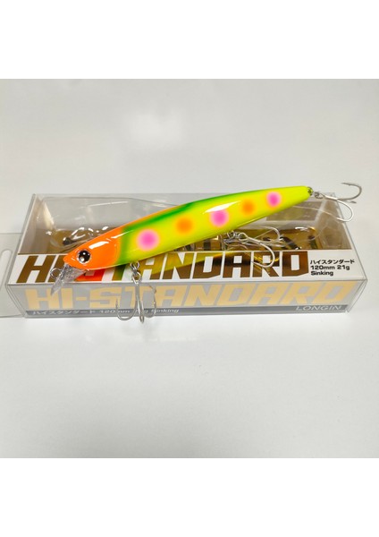 Hi-Standart 120S 120MM 21GR Sinking Maket Balık RENK:#TU010PA Carnıval