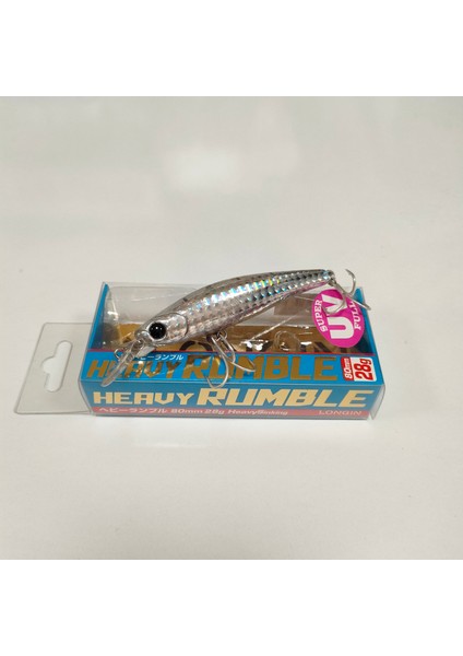 Heavy Rumble 80 mm 28 G Maket Balık RENK:#S122LN Süper Uv