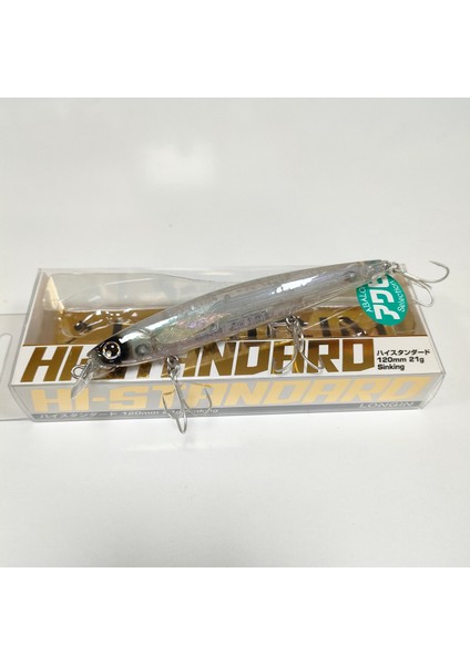 Hi-Standart 120S 120MM 21GR Sinking Maket Balık RENK:#S117C The Night Abolone