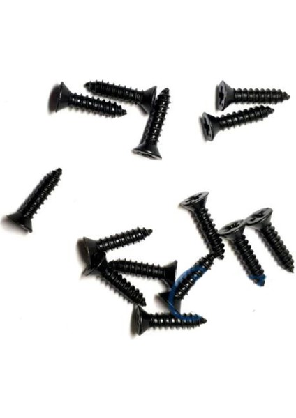 Klips, Menteşe, Ayak, Ağaç, Sunta Vidası 2,2x9,5mm - Siyah 1000 Adet
