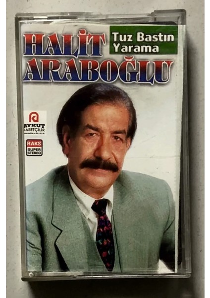 Halit Araboğlu Tuz Bastın Yarama Kaset (Orjnal Dönem Baskı Kaset)