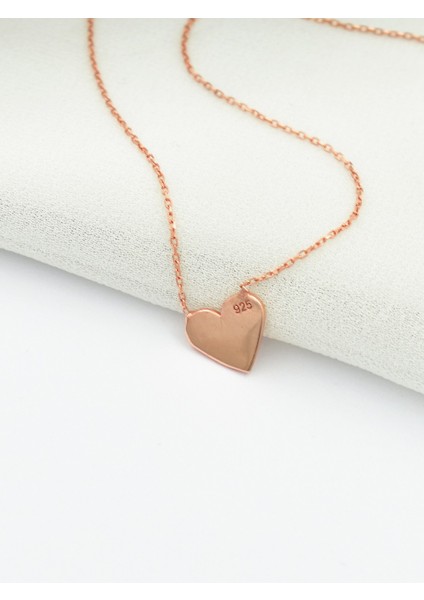 925 Ayar Gümüş Nazar Gözlü Mineli Kalp Kadın Kolye modelleri