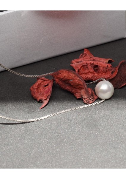 Natural Pearl Küre Inci Kadın Gümüş Kolye fırsatları
