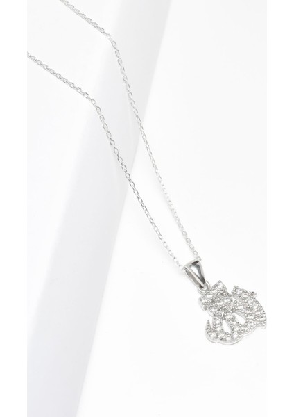 925 Ayar Gümüş Allah Yazılı Model Kadın Kolye fiyatları