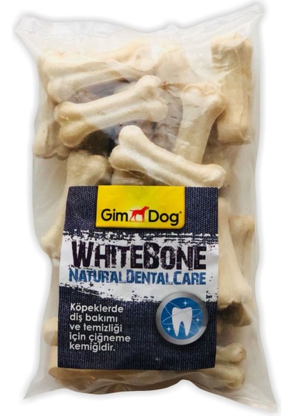 Mordimi Beyaz Press Kemik 5 cm 25 Adet. 200 gr