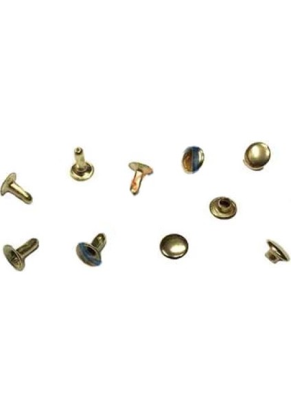 Rivet Perçin - 7mm, Sarı, 1000 Adet