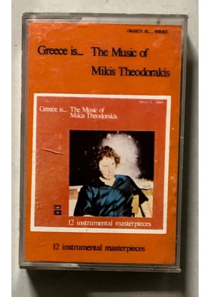 Greece Is The Music Of Mikis Theodorakis Kaset (Orjnal Dönem Kağıt Baskı Kaset)