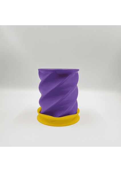 Spiral Halkalı Silindir Kalemlik