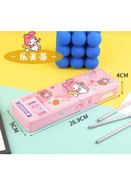 Çok Fonksiyonlu Şifreli Kalem Kutusu , Sanrio Kalemlik Kawaii Kore Tarzı Kuromi My Melody Cinnamoroll fiyatları