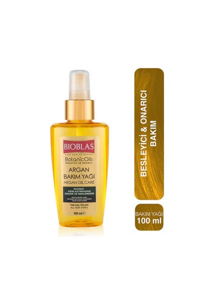 Botanic Oils Argan Saç Bakım Yağı 100 ml