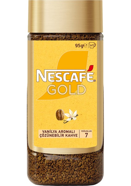 Gold Vanilya Aromalı Granül Kahve 95 Gram