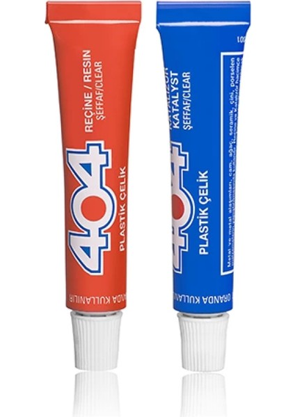 404 Plastik Çelik Kuvvetli Yapıştırıcı 40GR
