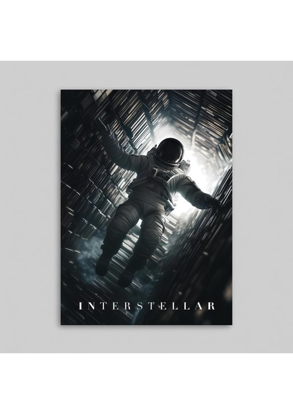 Interstellar Yıldızlararası Movie Film Poster Dekorasyon Çerçevesiz Poster Interstellar