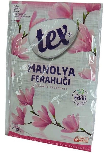 Dolap Çekmece Banyo Oda Kokusu Manolya Ferahlığı Askılı 21 gr 1 Paket modelleri
