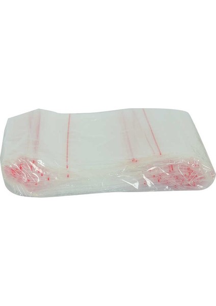 Kilitli Naylon Torba Poşet 15X18 cm Şeffaf 100 Adet 1 Paket