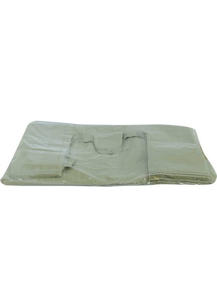 Battal Boy Atlet Geri Dönüşüm Granül Çanta Poşet 65X35 cm Kalın Gri 1000 gr 1 Paket