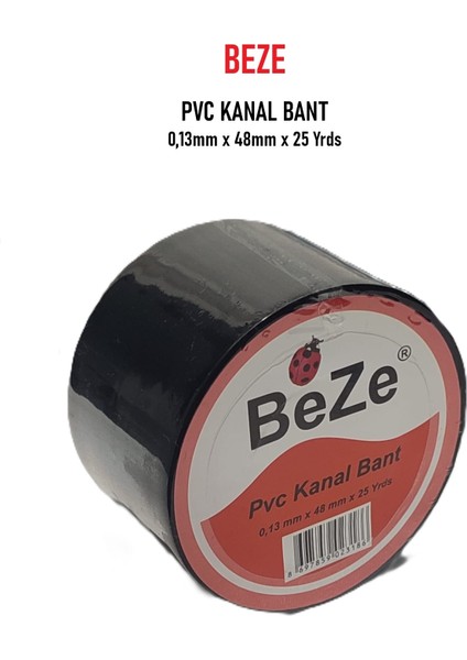Pvc Kanal Bant 0,13 mm x 48 mm x 25 Yrds