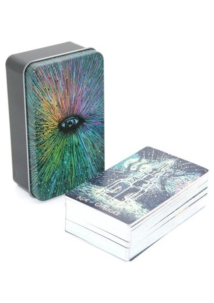 Metal Kutulu Tarot Kartı Prisma