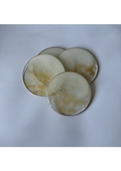 Epoksi Bardak Altlığı 4'lü SET(10CM x 10 Cm) fiyatları