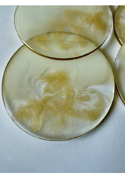 Epoksi Bardak Altlığı 4'lü SET(10CM x 10 Cm) fırsatları