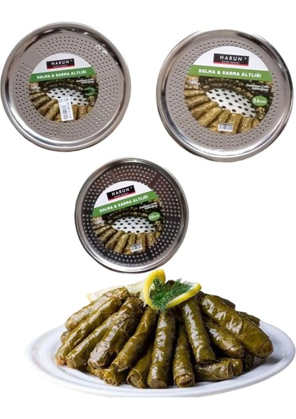 Luxury Dolma Sarma Pizza Lahmacun Tepsisi 24CM 1 Adet