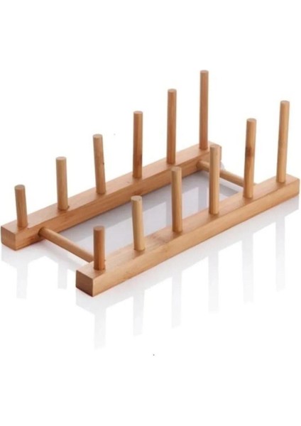 Luxury Bambu Tabaklık 5 Lı 25X13,5X11CM. 1 Adet