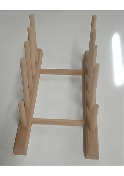Luxury Ahşap Tabaklık 1 Adet