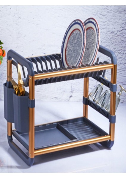 Luxury Wın-01 Aluminum Tabaklık (Gold) 484*267*342 cm 1 Adet
